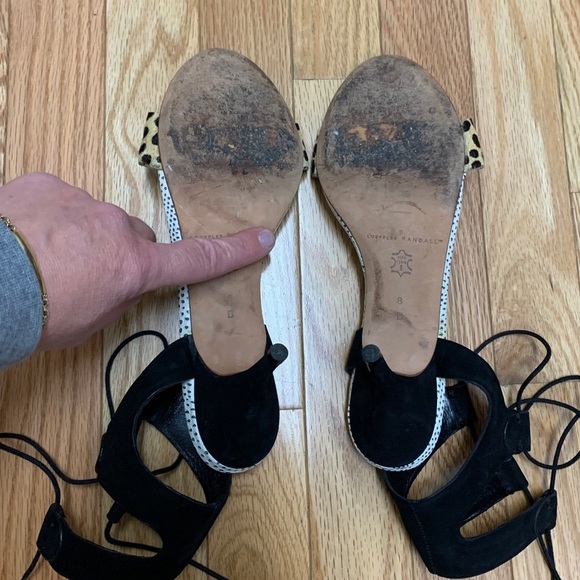 Loeffler Randall‎ Cheetah Print Stappy Sandal - Picture 4 of 4